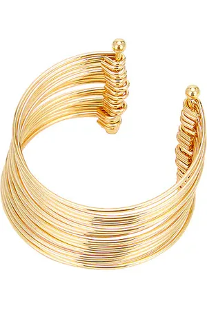 Heaven Mayhem Bangle Bracelet in Metallic .