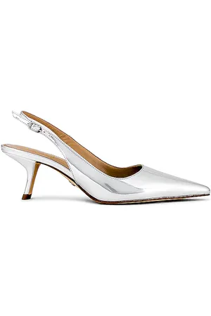 Sam Edelman Bianka Sling Back Heel in Metallic Silver. - size 7 (also in 5.5)
