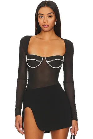 Bardot Carter Diamante Bodysuit in . - size L (also in M, S, XS)