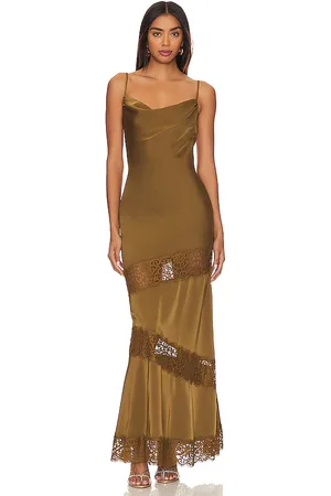 House of Harlow X REVOLVE Nouvelle Maxi Gown in Olive. - size M (also in XL)