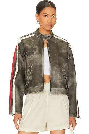 superdown Mandi Faux Leather Moto Jacket in . - size M (also in S)