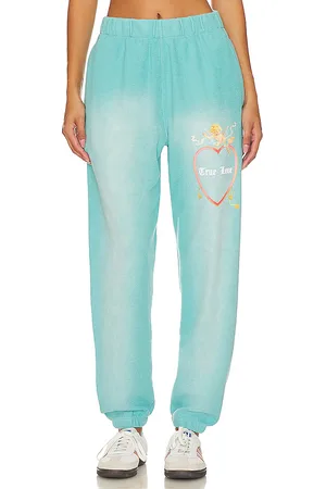 Boys Lie Head Over Heals Sweatpants in Teal. - size M (also in S)