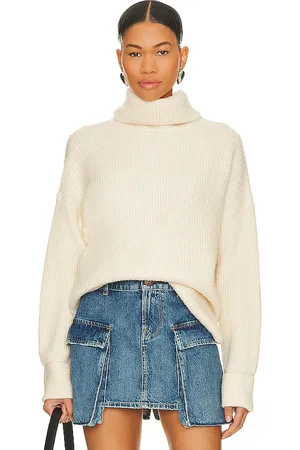 LBLC The Label Jackie Sweater in Cream. - size L (also in M, S, XS)