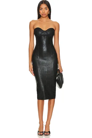 Retrofete Charlize Knit Dress in Black. - size S (also in XS, XXS)
