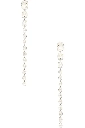 Retrofete Willow Earring in Metallic Silver.