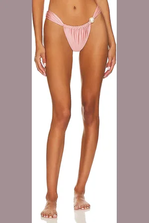 Montce Sandra Pearl Bikini Bottom in Rose. - size L (also in M, XL)