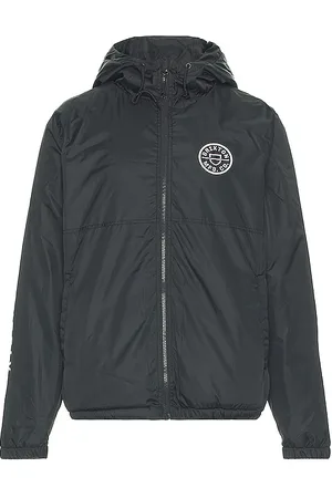 Durham Arctic Stretch Fleece Jacket - Black/Charcoal – Brixton