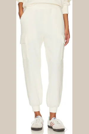 Varley Samson Relaxed Fleece Pant in Ivory. - size S (also in L, M, XL)