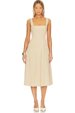 WeWoreWhat Corset Pleated Midi Dress in . - size 00 (also in 14)