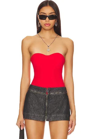superdown Stef Bustier Bodysuit in . - size L (also in M, S, XL)