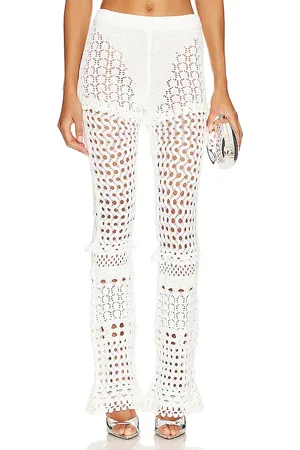 Retrofete Kyla Pant in White. - size L (also in XL)