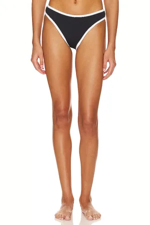 GOOD AMERICAN Better Bikini Bottom in Black. - size 4X (also in S, XL, XS)
