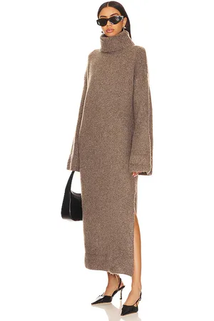 SNDYS Willow Sweater Dress in Grey. - size L (also in M, S, XL, XS, XXS)