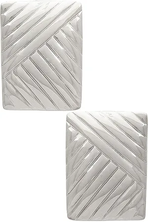 Heaven Mayhem Lined Earrings in Metallic .