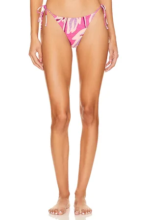 Mikoh Belona Bikini Bottom in Pink. - size L (also in XS)