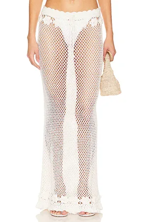 Tularosa Zanea Ruffle Maxi Skirt in . - size L (also in M, XS)