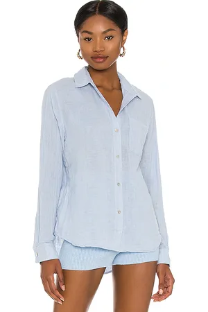 Rails Ellis Top in Blue. - size L (also in M, S, XL, XS)