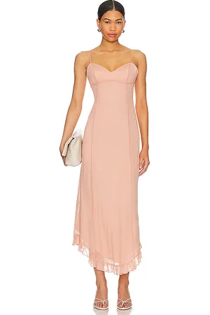 Tularosa Khalani Maxi Dress in Mauve. - size L (also in XL, XXS)