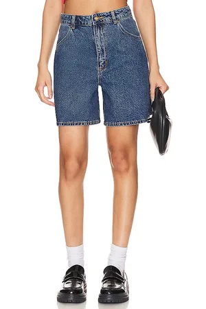 Rollas Super Mirage Short in Denim-Dark. - size 23 (also in 26)