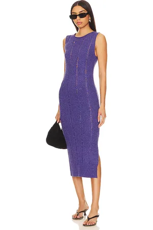 Steve Madden Amirah Dress in Skipper Blue in Blue. - size L (also in M, XS)