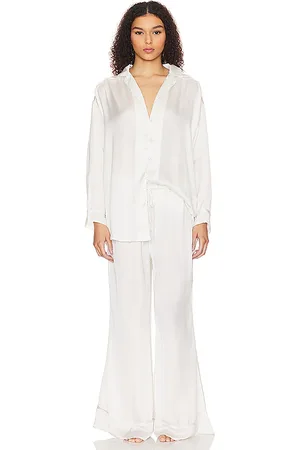 Free People X Intimately FP Dreamy Days Solid Pj In in White. - size L (also in S, XS)