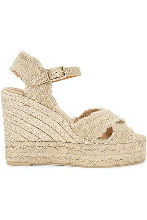 Castaner Bromelia Wedge in Neutral. - size 40 (also in 41)