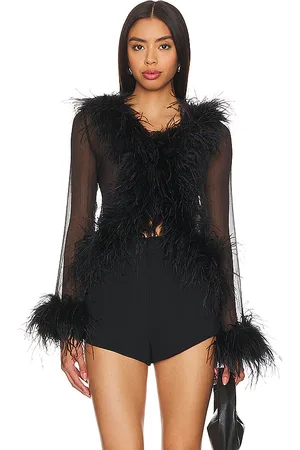 bubish Gigi Feather Blouse in . - size 12 (also in 8)