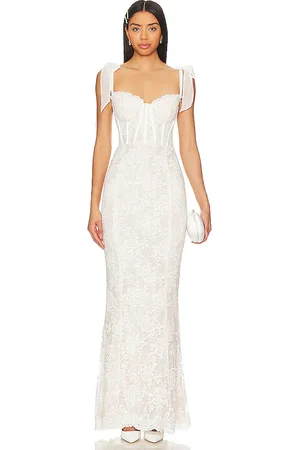 V. Chapman Romanza Gown in White. - size 0 (also in 2)