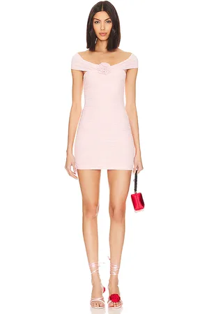 MORE TO COME Neena Mini Dress in Pink. - size L (also in M, S, XL, XS, XXS)