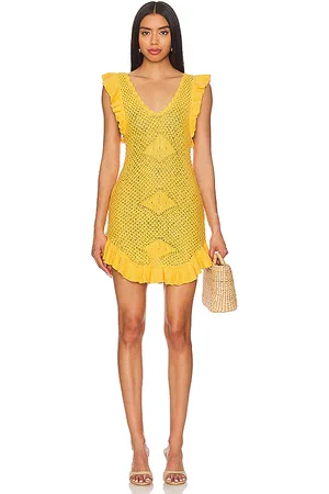 Hervé Léger DISCO MINI DRESS - Cocktail dress / Party dress - met  bare/gold-coloured 