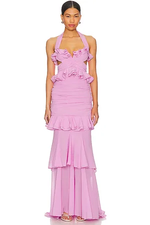 MAJORELLE Jerry Gown in Pink. - size M (also in S, XL, XS)