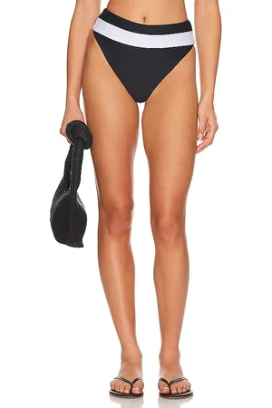 Tularosa Aleah High Waist Bottom in Black. - size M (also in S, XS)