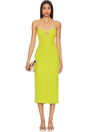 Bardot Vienna Midi Dress in Green. - size 2 (also in 8)