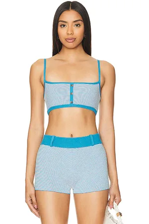 Ciao Lucia Celine Top in Blue. - size M (also in L, XL)
