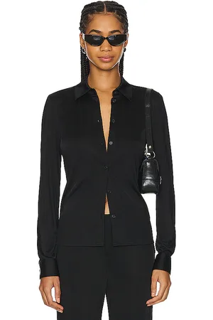 Helmut Lang Fluid Button Up Blouse in . - size L (also in XS)