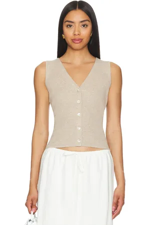 Rails Rosa Top in Beige. - size L (also in M, S, XL, XS)