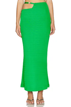 Lama Jouni Buckle Strap Skirt in . - size L (also in S)