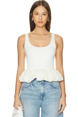 The Line By K Fern Top in Ivory. - size M (also in S, XL, XS)