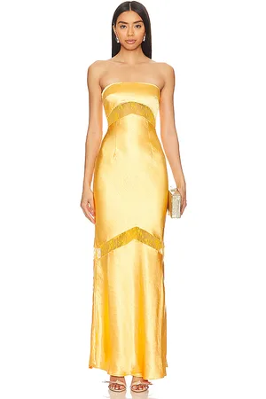 Runaway The Label Melrose Dress in Orange. - size L (also in M, XL/1X, XXL/2X)