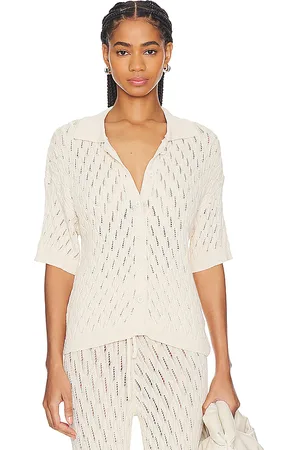 SNDYS Claire Top in Cream. - size M (also in S, XS, XXS)