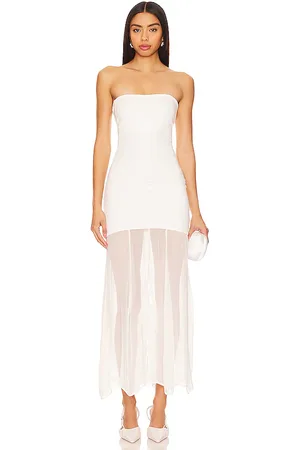 BUCI Metis Dress in White. - size L (also in M, S, XS)