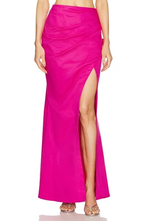 Michael Costello X REVOLVE Zosia Maxi Skirt in Pink. - size XS (also in XXS)