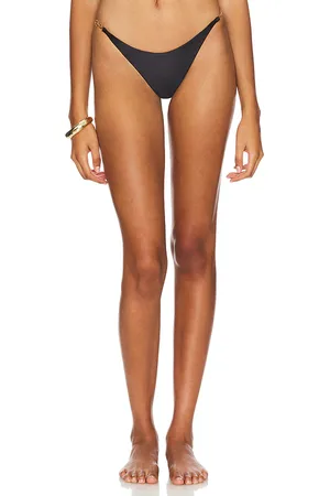 PQ Mara Teeny Bikini Bottom in Black. - size L (also in S)