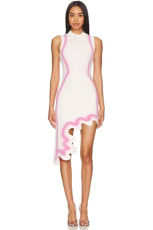 PH5 X REVOLVE Wavy Dress in White,Pink. - size L (also in M, S, XS)