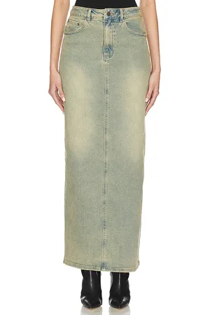 AFRM Amiri Skirt in Denim-Light. - size 25 (also in 26, 27)
