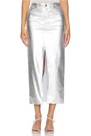 Lovers And Friends Naomi Maxi Skirt in Metallic . - size M (also in S, XS, XXS)