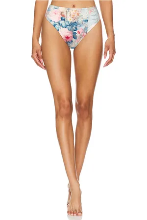 Selkie The High Cut Classic Bikini Bottom in Multi. - size 1X (also in 4X, 5X, 6X)
