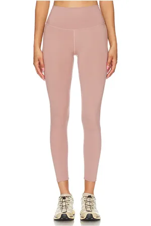 Varley Freesoft High Rise Legging in Tan. - size L (also in M, S, XL, XS)