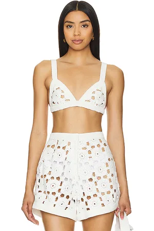 Sau Lee Myko Crochet Bralette in . - size 10 (also in 2, 4, 6, 8)