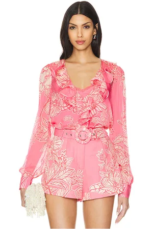 HEMANT AND NANDITA Top With Cami in Pink. - size M (also in L, XS)